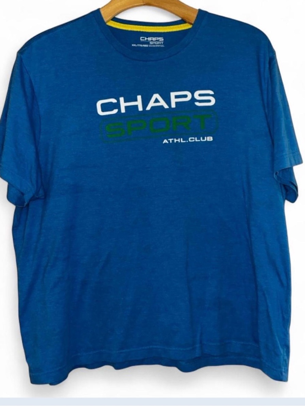 Chaps Sport Y2K Athletic Club Blue T-Shirt
Size XXL